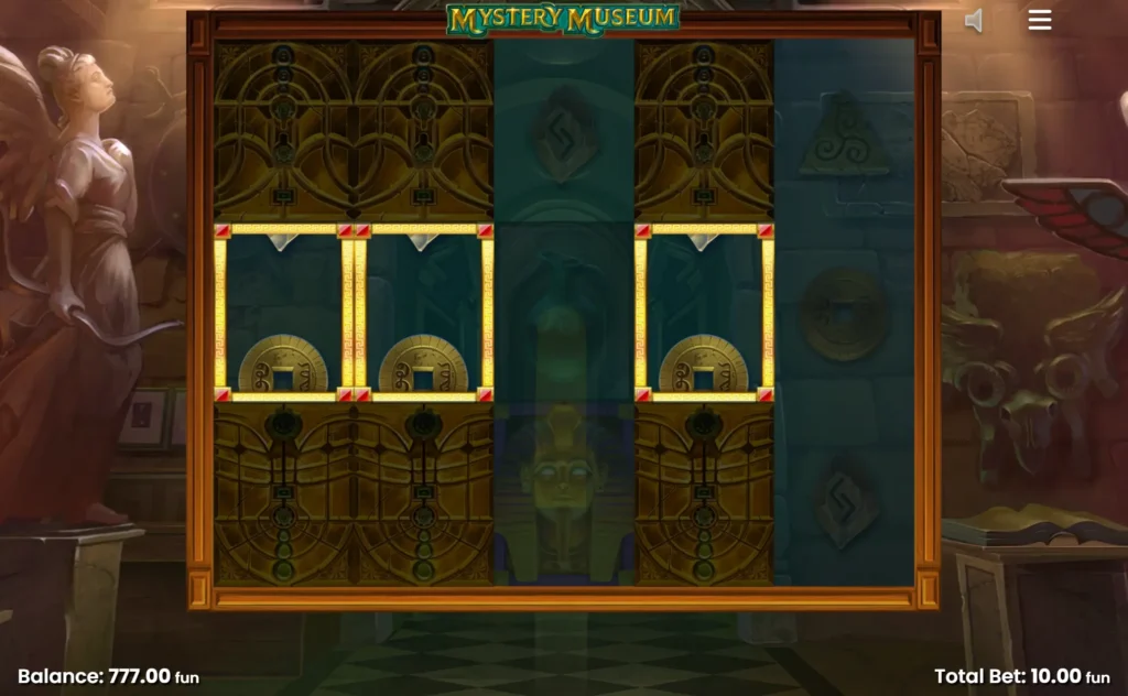 Mystery Stack-hjul i Mystery Museum